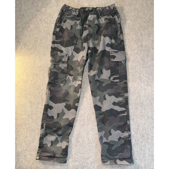 Cat & Jack Other - Cat & Jack Boys Size 7 Camo Cargo Pants Elastic Waist Drawstring